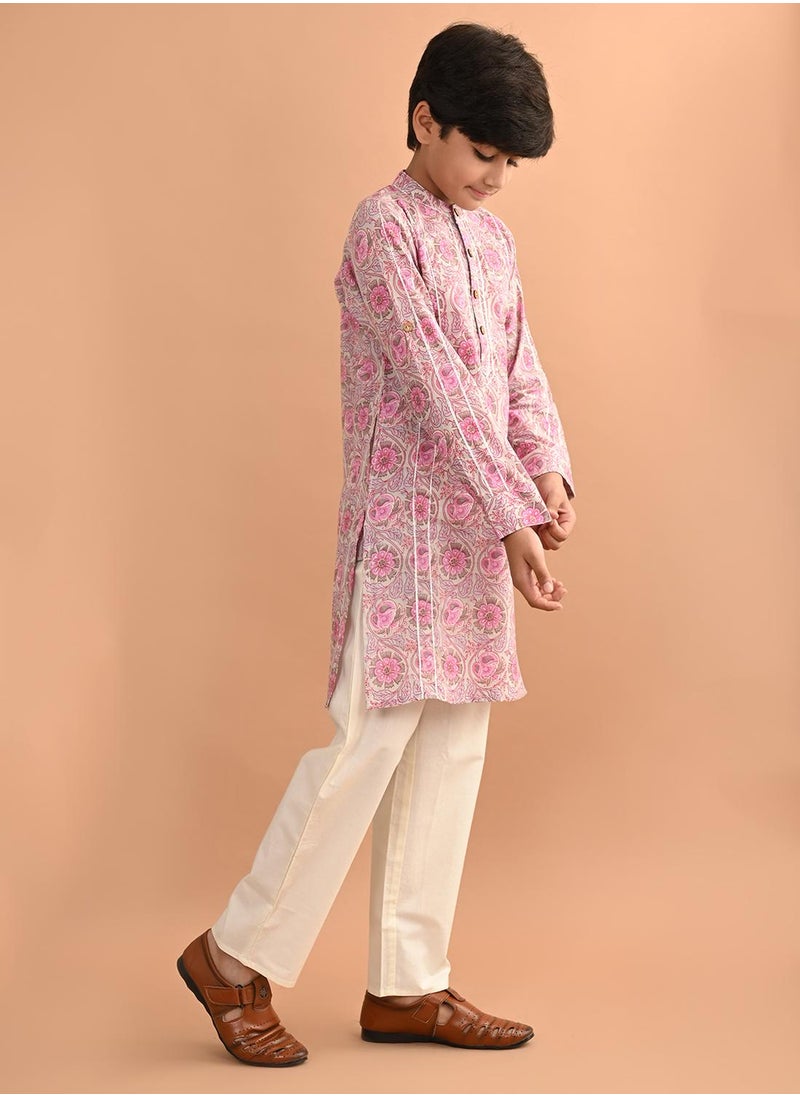 LILPICKS - طقم بيجامة كورتا مطبوع - Image 1
