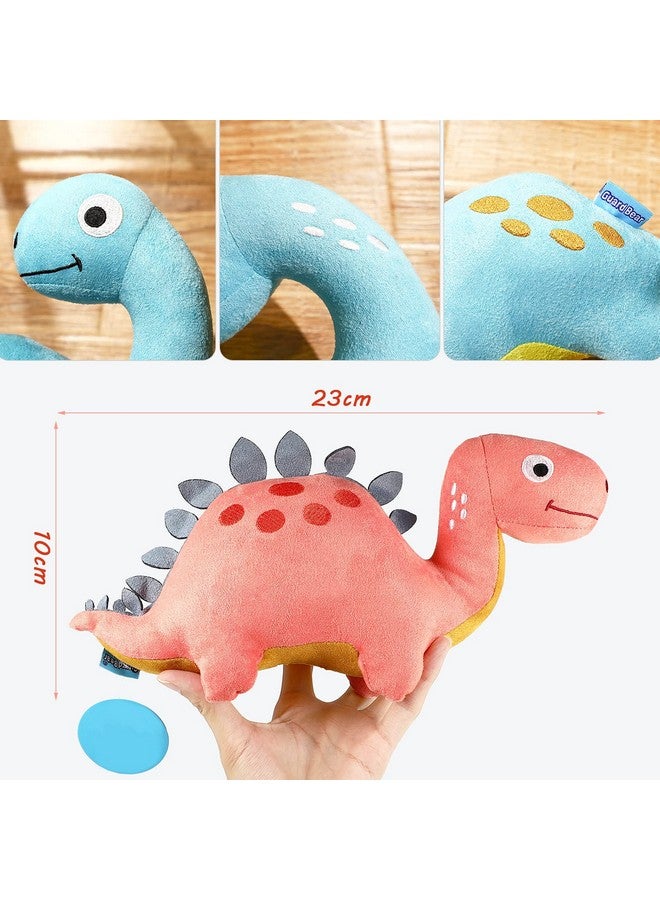 Aoriher 4 Packs Dinosaur Stuffed Animal Cute Dinosaur 9 Inch Plush Toys Adorable Soft Toy for Kids Baby Birthday Party Favors - Image 2