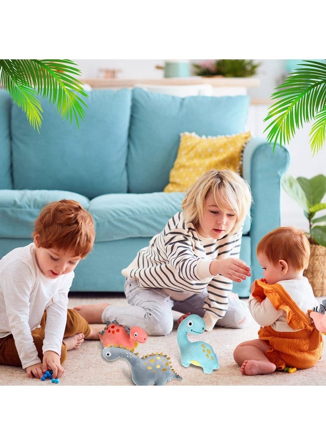 Aoriher 4 Packs Dinosaur Stuffed Animal Cute Dinosaur 9 Inch Plush Toys Adorable Soft Toy for Kids Baby Birthday Party Favors - Image 5