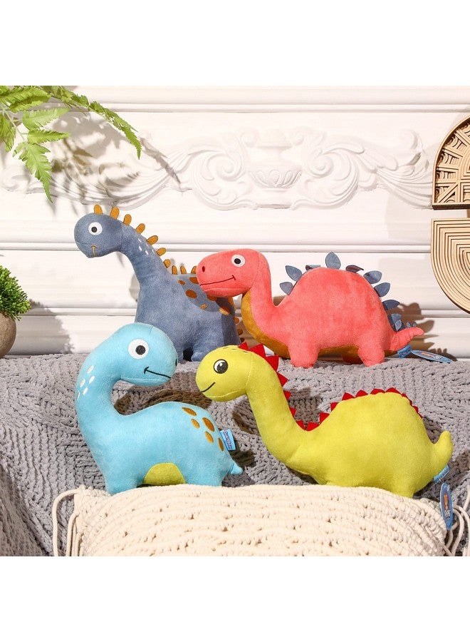Aoriher 4 Packs Dinosaur Stuffed Animal Cute Dinosaur 9 Inch Plush Toys Adorable Soft Toy for Kids Baby Birthday Party Favors - Image 3