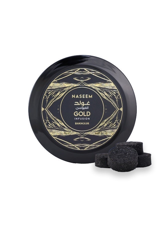 Naseem Bakhoor Gold Infusion For Men and Women – 50GM - Image 5