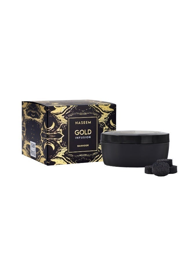 Naseem Bakhoor Gold Infusion For Men and Women – 50GM - Image 1