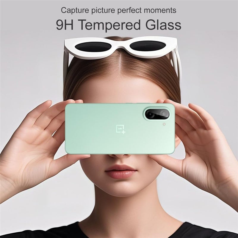 FabeKee Camera Lens Protector Compatible with oneplus nord ce5 5G With 9H Tempered Glass, Anti-Scratch, HD Clear, Easy Installation, Ultra-Thin Camera Lens Protection - Image 2