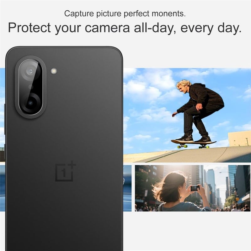 FabeKee Camera Lens Protector Compatible with oneplus nord ce5 5G With 9H Tempered Glass, Anti-Scratch, HD Clear, Easy Installation, Ultra-Thin Camera Lens Protection - Image 3