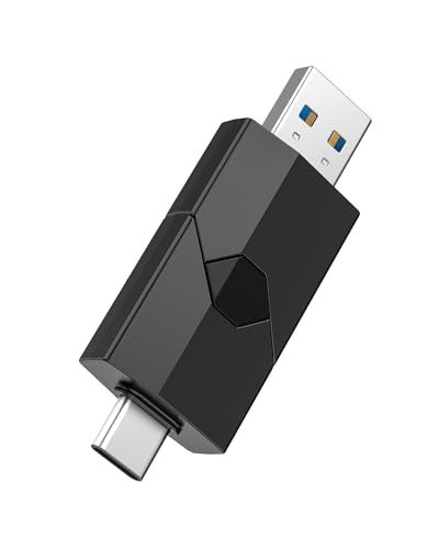 RAOYI 256GB USB C Flash Drive 2 in 1 Type C + USB 3.0 Flash Drive Dual OTG Retractable Type-C Thumb Drive Portable USB-C Memory Stick for iPhone 17/16/15 iPad Pro Android Smartphone Tablet PC (Black) - Image 1