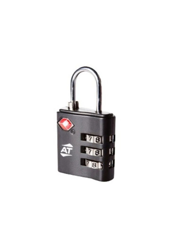 AMERICAN TOURISTER American Tourister TSA 3 Dial Combination Lock - Black 