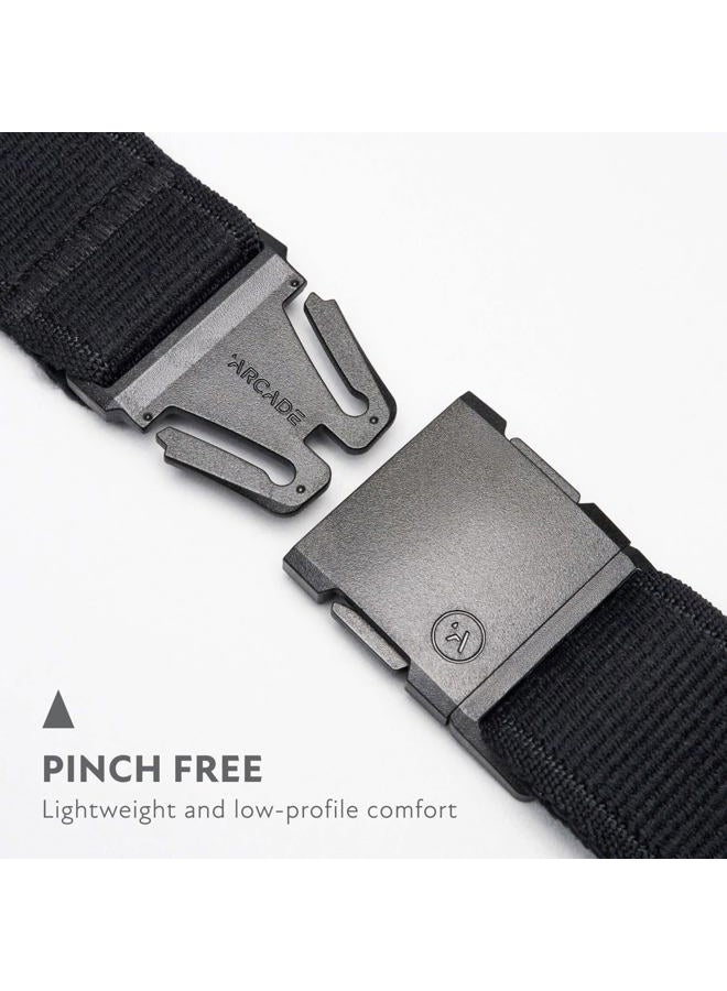 ARCADE Belts A2 Unisex Adventure Belt: Heavy Duty Stretch, Metal Free Buckle, Hawaii Islands - Cloud, Standard (Up to 40"); 1.5" Wide - Image 2
