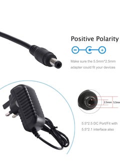 Lucky Sky Lucky Sky DC 15V 2A Adapter Power Supply Transformer Power Adapter Converter Wall Charge Adapter For Professional Home Use, black. (15V 2A)  - Image 3