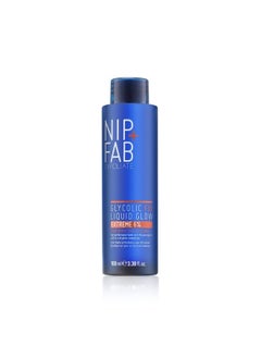 Nip + Fab Glycolic & Salicylic, Hyaluronic Acid and Vitamin B5 Fix Liquid Glow Extreme 6% Exfoliator for Face with AHA BHA Exfoliant to Resurface Exfoliate Even Tone Brighten Skin, 3.38 Fl Oz