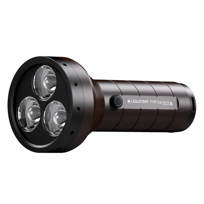 LEDLENSER Ledllenser LEDLENSER P18R Signature Handheld Flashlights LED Configuration Xtreme LED Luminosity MAX 2600 lm MIN 30 lm Lighting Range MAX 420 m MIN 50 m Rechargeable Yes Outdoor - Image 1
