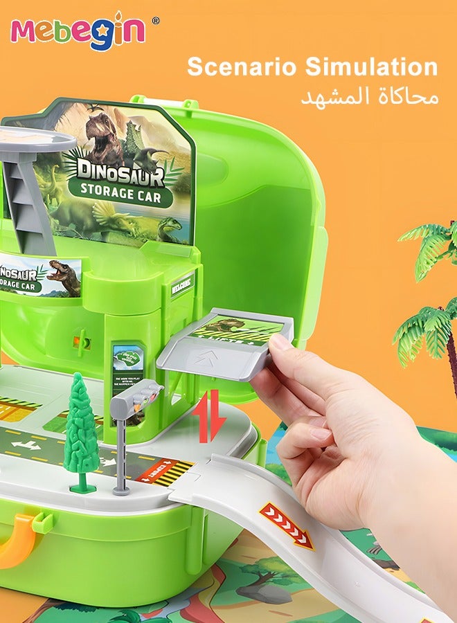 MEBEGIN DIY 3D Jigsaw Puzzle Dinosaur World Toys, Fun and Creative DIY Toy Model Building Kit for Kids, Interactive Dinosaur Playset with Colorful and Fun Images, Ideal Gift for Kids - Image 4