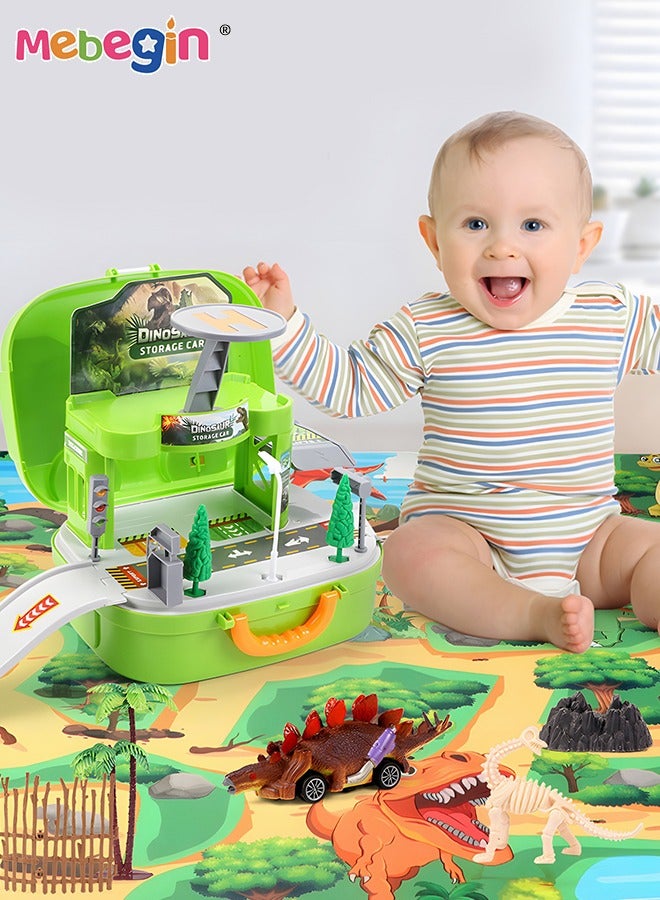 MEBEGIN DIY 3D Jigsaw Puzzle Dinosaur World Toys, Fun and Creative DIY Toy Model Building Kit for Kids, Interactive Dinosaur Playset with Colorful and Fun Images, Ideal Gift for Kids - Image 2