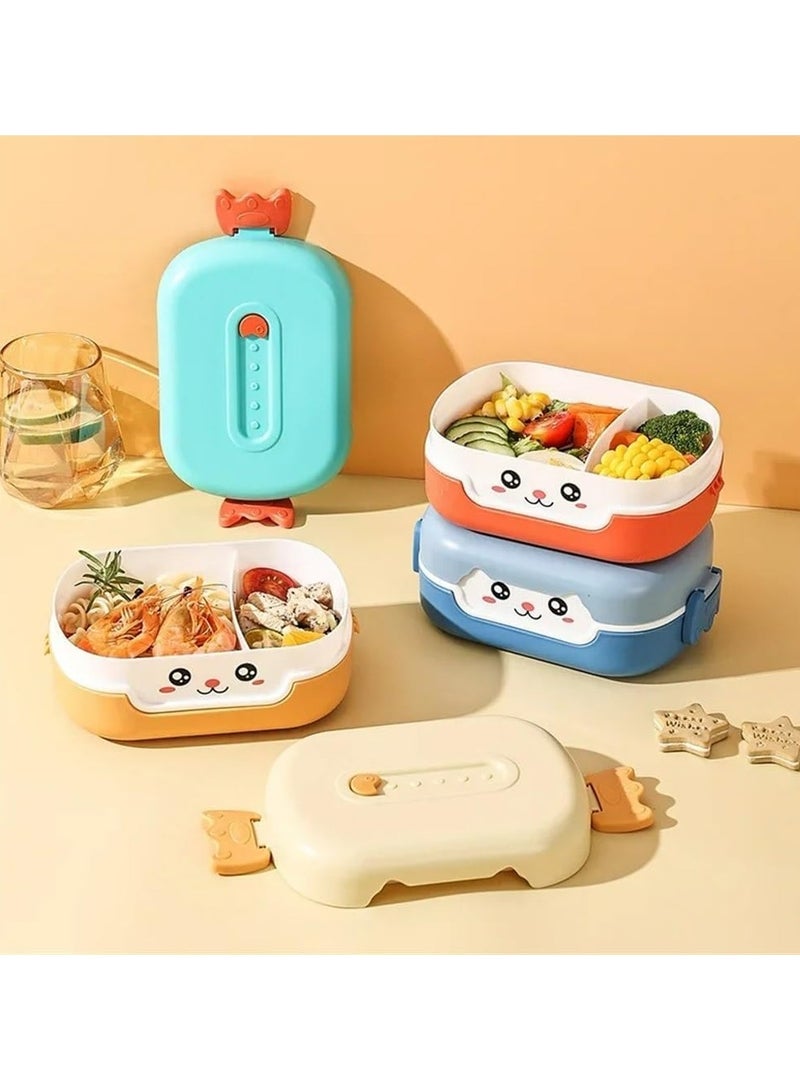 Oasisgalore Cartoon Anime Plastic Lunch Box, for Work Picnic Camping Beach, for Microwaveable  - Image 4