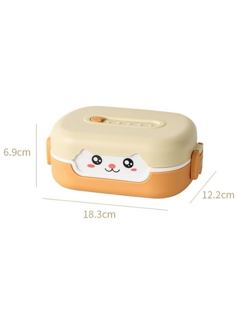 Oasisgalore Cartoon Anime Plastic Lunch Box, for Work Picnic Camping Beach, for Microwaveable  - Image 3