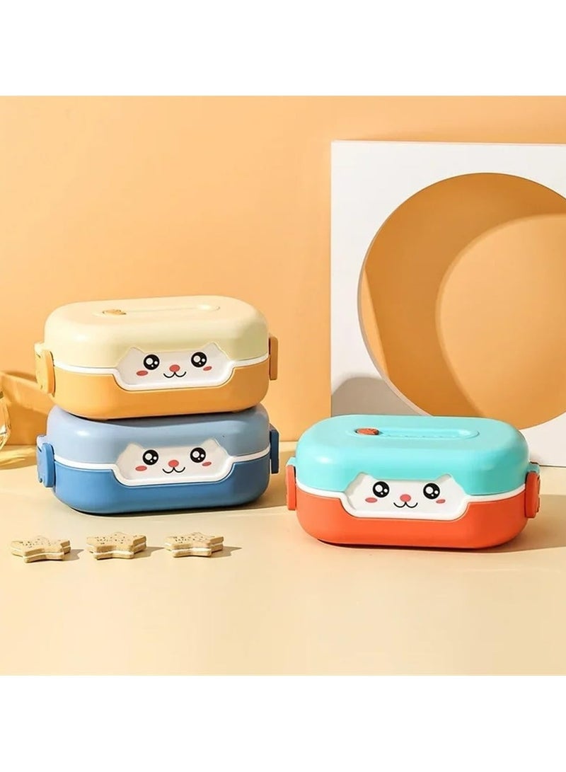 Oasisgalore Cartoon Anime Plastic Lunch Box, for Work Picnic Camping Beach, for Microwaveable  - Image 2