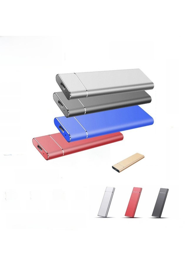 Generic Explosions M.2 Mini Solid State Drive SSD High-speed Transmission 2TB 4T Portable External Mobile Hard Drive 1T-Capacity:10TB-High Quality-Interface:Silver  - Image 1