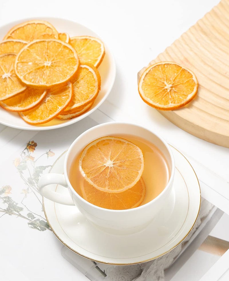 ULTHMOK Premium Dried Orange Slices 5 Oz/142g,Dehydrated Dried Oranges.100% Natural & No Additives,No Sugar Added. - Image 5