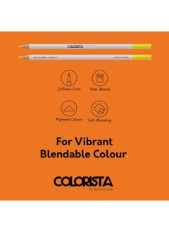 Spectrum Noir Colorista Coloured Pencils Pack Of 12 Bright & Vivid  - Image 4