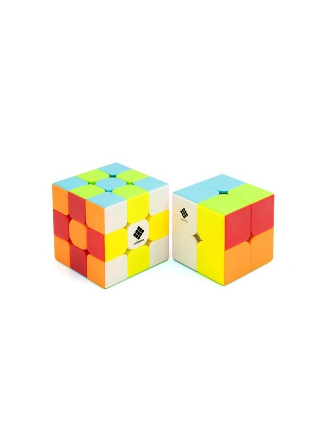 Cubelelo - Drift 2X2 & 3X3 Premium Gift Box | 2-In-1 Puzzle Game Set | Double The Challenge, Twice The Fun | Ultimate Value Saver Combo | Beginner Startup Kit | Toy For Children Kids & Adults - Image 1