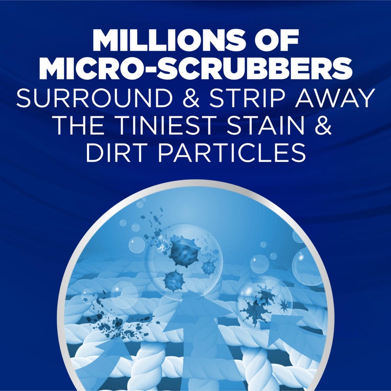 Arm & Hammer مسحوق غسيل ARM & HAMMER™ تركيبة تنظيف عميق لإزالة البقع، باك القوة، مزيل بقع الغسيل، رائحة نظيفة متلألئة، 44 حبة، 44 غسلة - Image 4