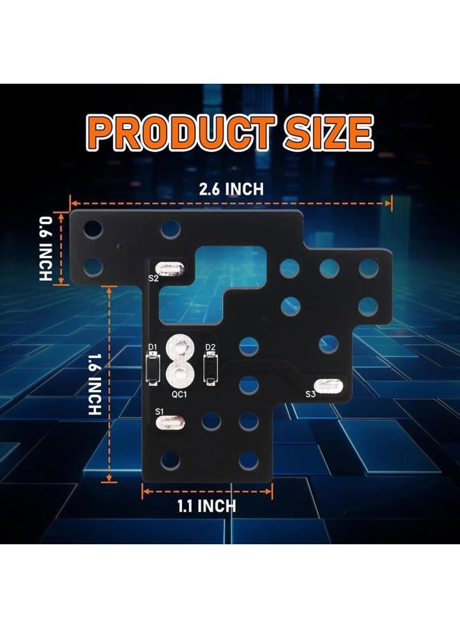 GONMOT Lighting Fully Open Module for GM/ 6 High Mod Fog Low Beams High Beams Compatible with 2003-2007 Chevy Silverado GMC Sierra 1500 2500 3500, Cadillac Escalade,Yukon, Tahoe, Avalanche - Image 3