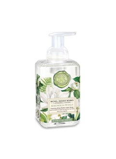 Michel Design Works Michel Design Works Foaming Hand Soap 17.8oz, Magnolia Petals Scent and Design, Shea Butter and Aloe Vera Blend, Beautiful Square Container with Pump 