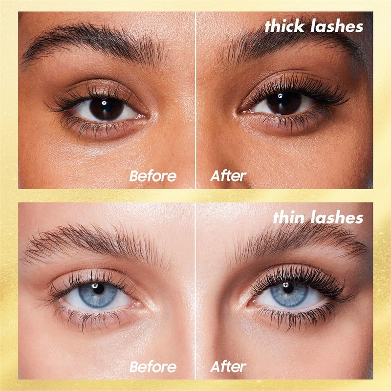 Ihrlpxkc Tubing Mascara Waterproof & Smudge-Proof - 2-1 Long-Lasting Mascara Black Volumizing and Lengthening for Eye Makeup, No Clumping, Curling Eyelashes, Vegan & Cruelty Free, Black, 1 Count - Image 3