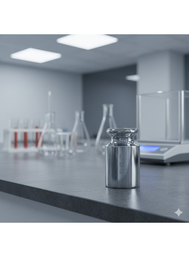 RSG أوزان المعايرة RSG 100 جرام، وزن صغير من الصلب الكربوني لميزان رقمي، ميزان جرام - Image 3