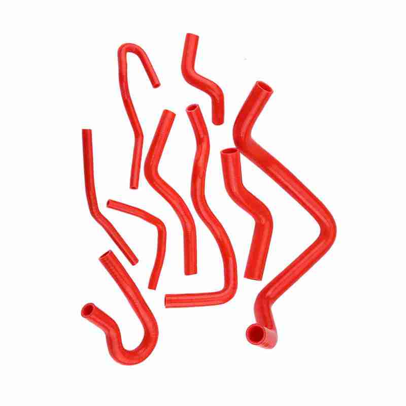 9pcs Black Silicone Auto Radiator Hose Kit for Civic D15 D16 SOHC EG/EK 1992‑2000 - Image 2