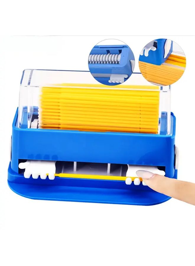 Black Pressing Brush Box Large Capacity Easy To Operate Detachable For Oral Care - Image 4