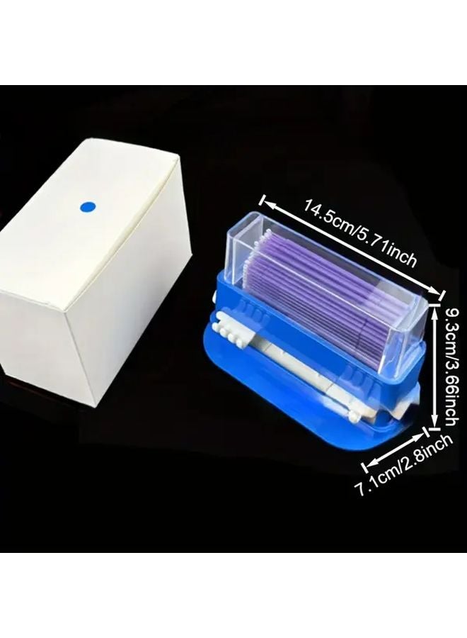 Black Pressing Brush Box Large Capacity Easy To Operate Detachable For Oral Care - Image 5