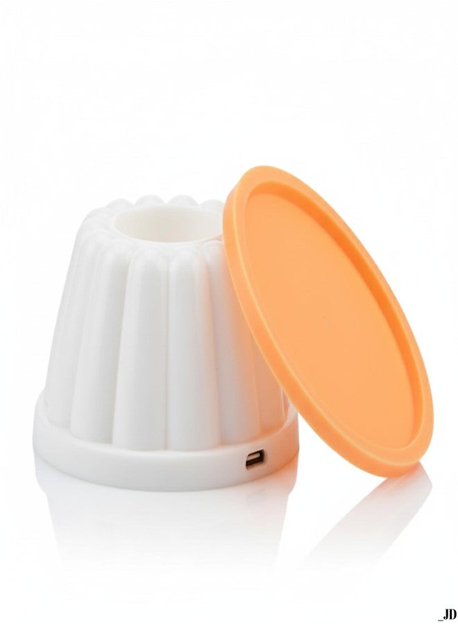 Drumstone 𝐃𝐑𝐔𝐌𝐒𝐓𝐎𝐍𝐄 𝟏+𝟏 𝐘𝐄𝐀𝐑 Pudding, Custard & Jelly Moulds – Set of 4 Plastic Cups with Lids | Ideal for Making Homemade Puddings, Ice Creams & Desserts - Image 3