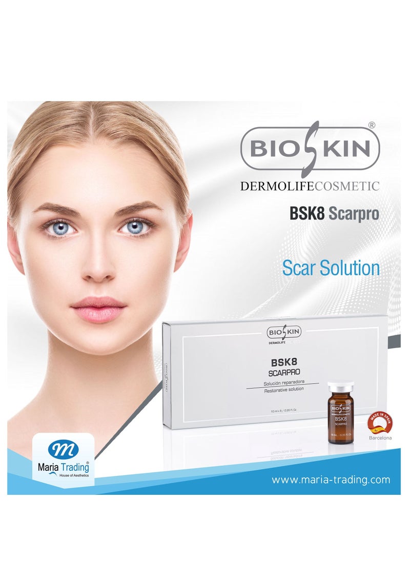 Bioskin - BSK8 SCARPRO Restorative Solution | 5 vial x 10 ml - Image 1