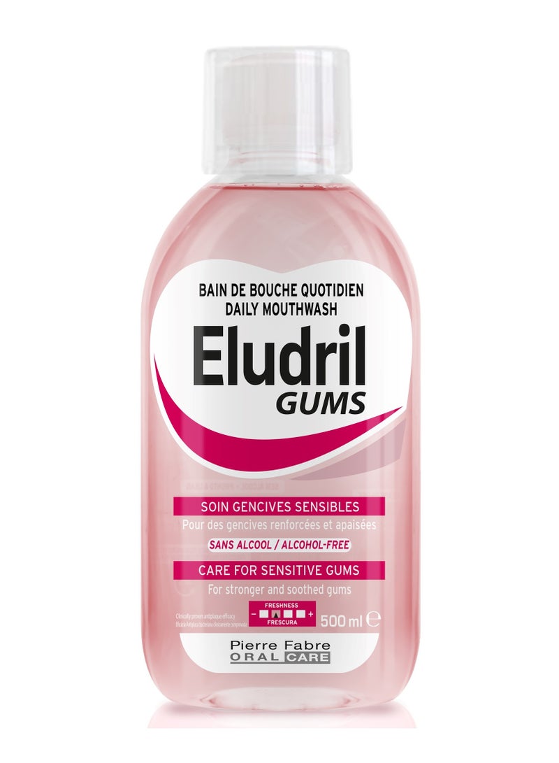 Eludril Gums Mouthwash for Sensitive Gums 500ml - Image 1
