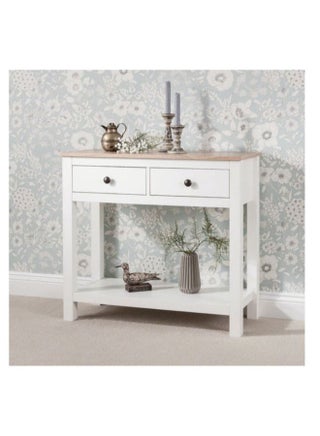 Console Tables 35x90x90 Cm-White