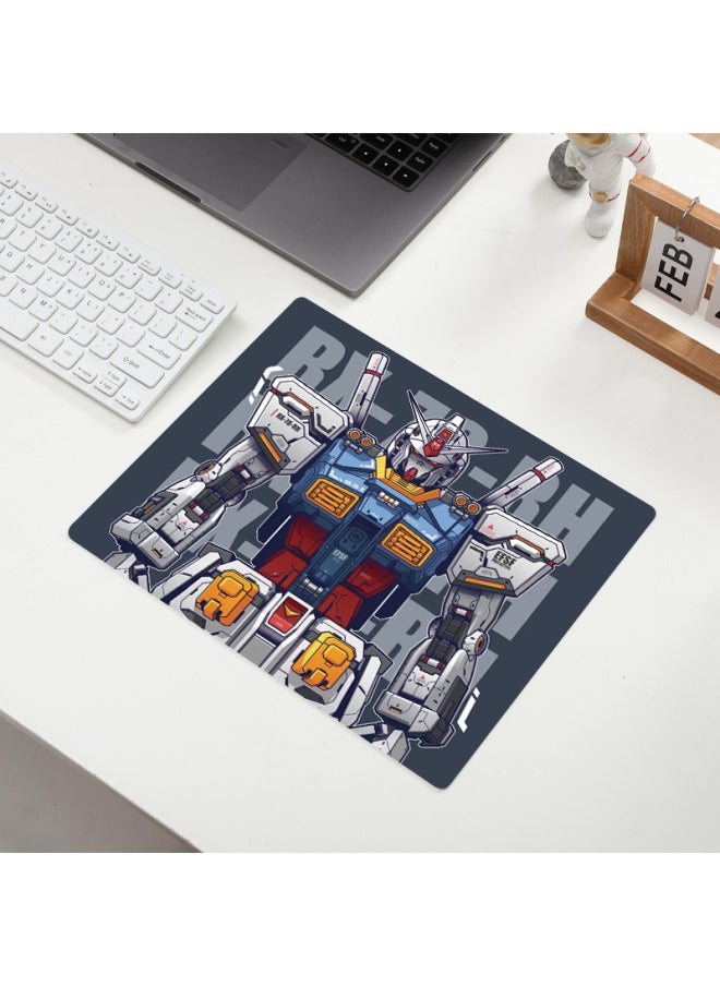 Generic Gundam Cartoon Mouse Pad Game Mat Small Computer Table Mat Precision Lock Edge Desk Mat Mat-Color:300*250*3mm-Pattern:F-A5-12  - Image 1