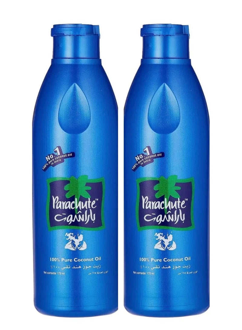 باراشوت قطعتين من  100% زيت جوز الهند النقي 175 مل - Image 1