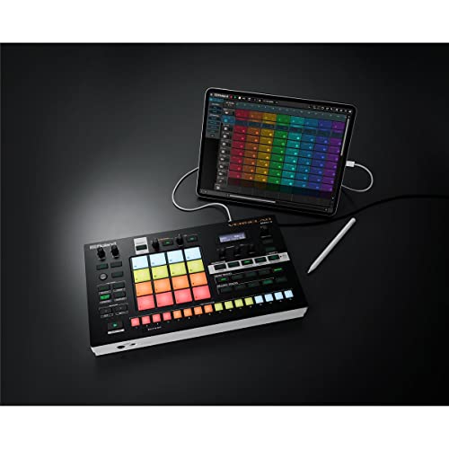 Roland VERSELAB MV-1 ZEN-Core Professional Song Production Studio for Songwriters and Singers. 4x4 pads and TR-REC Step Sequencer for drums, basslines, and melodic parts. - Image 2