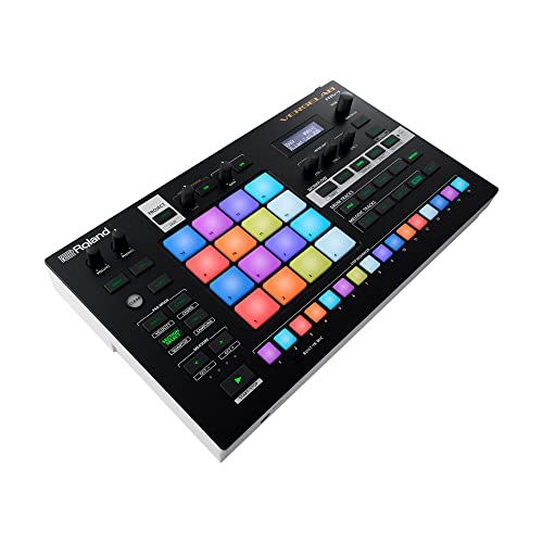 Roland VERSELAB MV-1 ZEN-Core Professional Song Production Studio for Songwriters and Singers. 4x4 pads and TR-REC Step Sequencer for drums, basslines, and melodic parts. - Image 3
