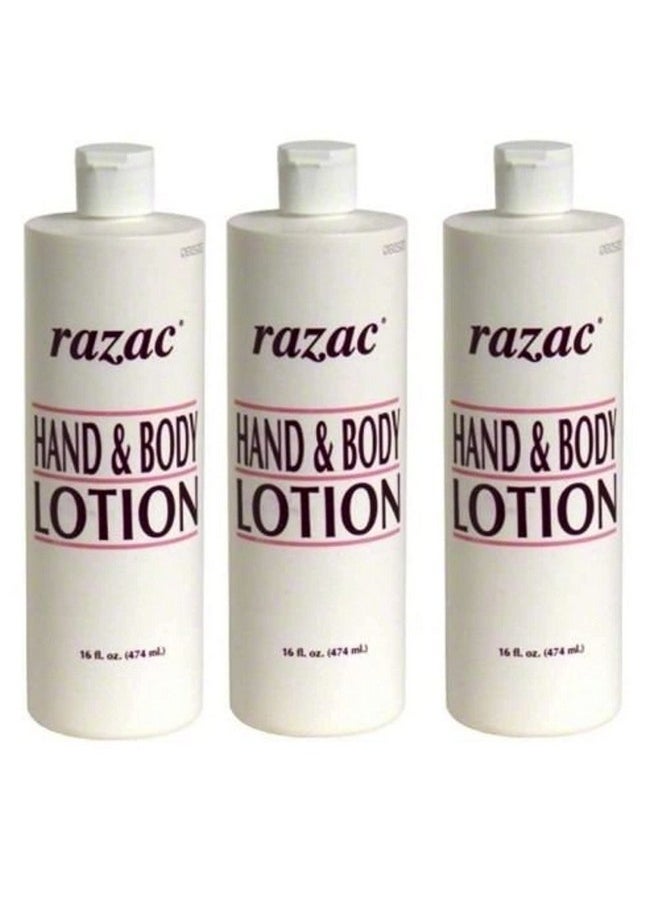 RAZAC Razac Hand & Body Lotion 474 Ml By Razac (Set Of 3) 