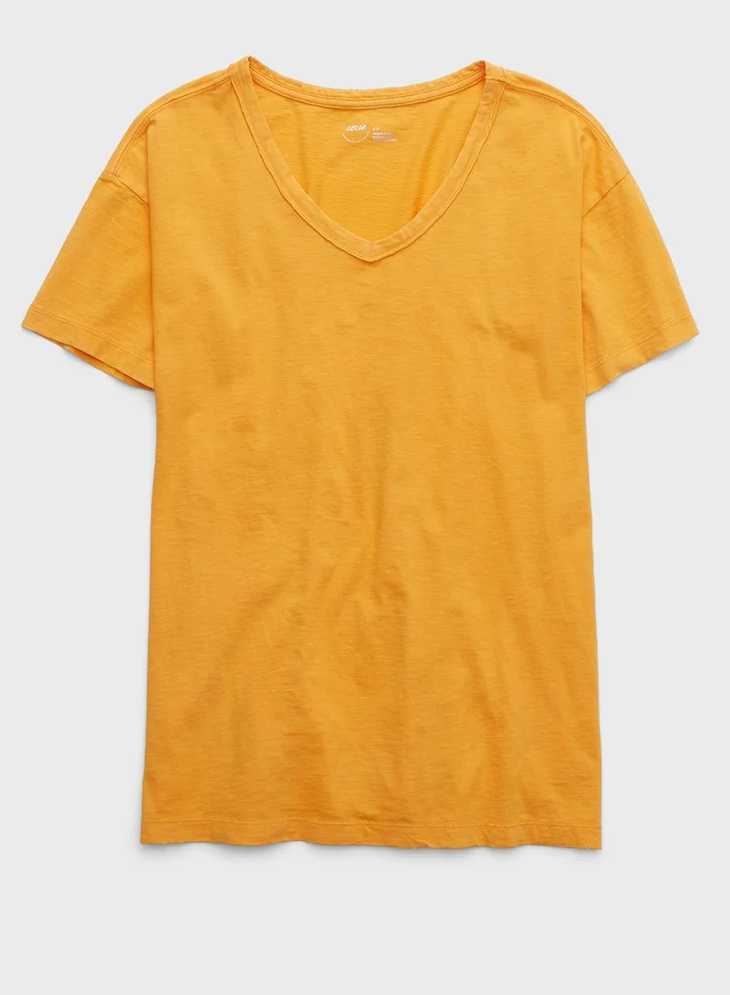 Aerie Crew Neck T-Shirts