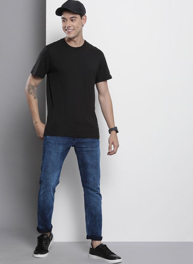 The Indian Garage Co Men Mid Rise Faded Slim Fit Jeans - Image 5