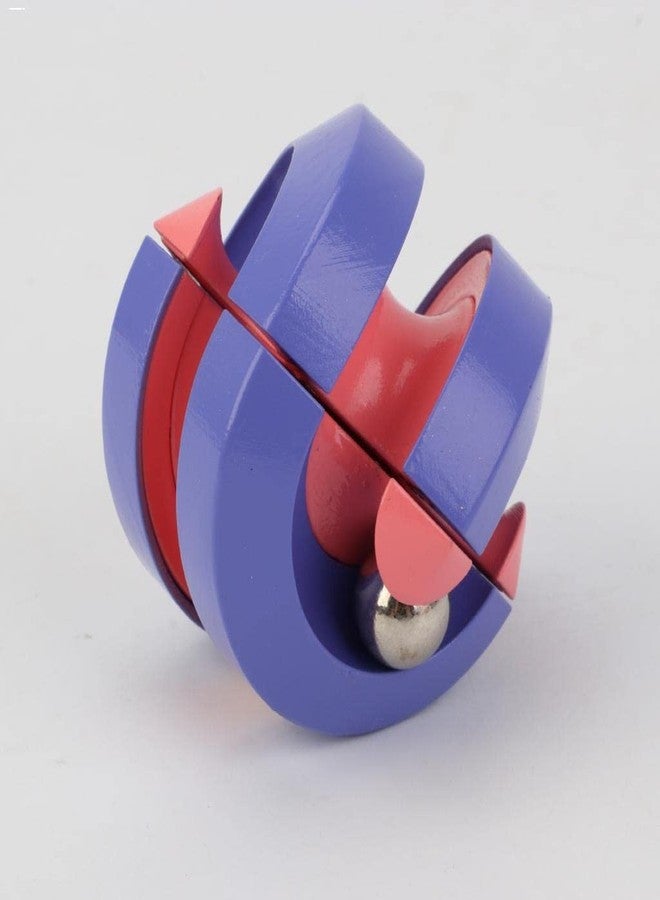 OANGO Anti-Stress Fidget Toy 1 pcs Cube Rotating Marble Track for Autism Anxiety Relief Focus Toys Stress Relief Fidget Sensory Toys for All Age (Multi Color) - Image 3