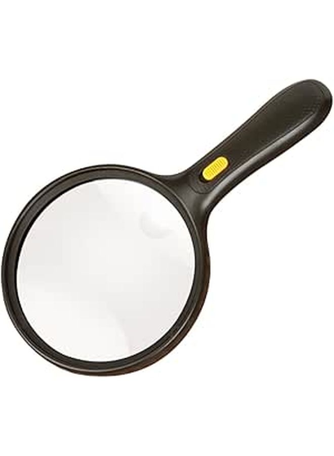 138mm Handheld Double Lens Magnifying Glass With LED Light 2x Magnification 5x Zoom For Close Work Reading Gardening Hobbies - Image 1
