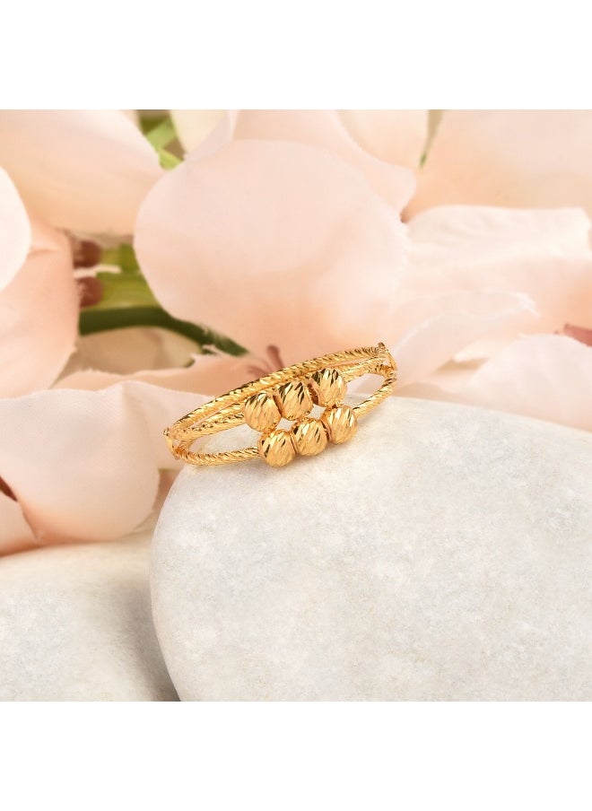 BAFLEH JEWELLERY Celebrate Her Grace with a 22kt Ball Ring from Bafleh  - Image 4