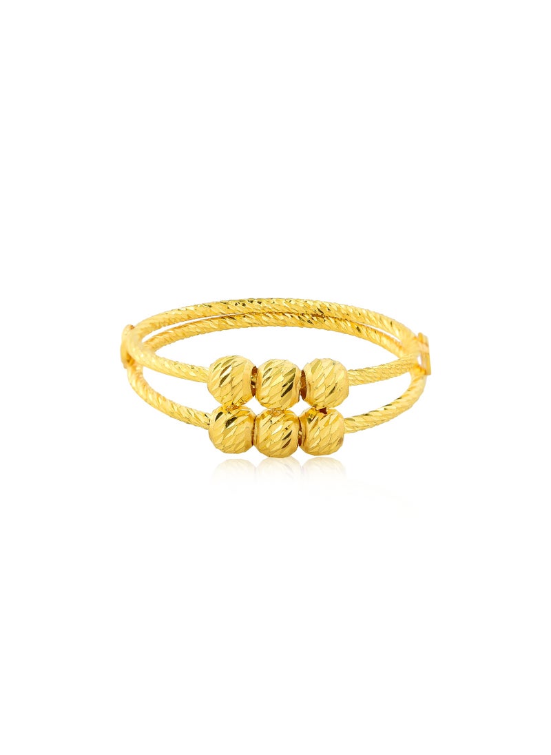 BAFLEH JEWELLERY Celebrate Her Grace with a 22kt Ball Ring from Bafleh  - Image 2