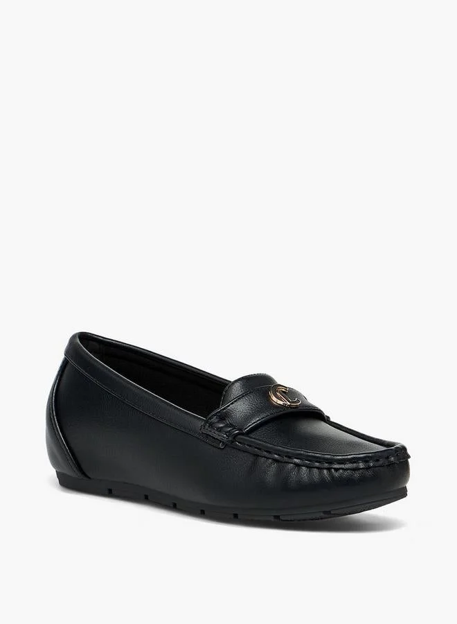 Le Confort BLACK Women Slip-On Loafers for Women | Best Price UAE