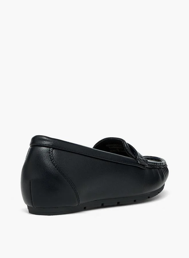 Le Confort BLACK Women Slip-On Loafers for Women | Best Price UAE