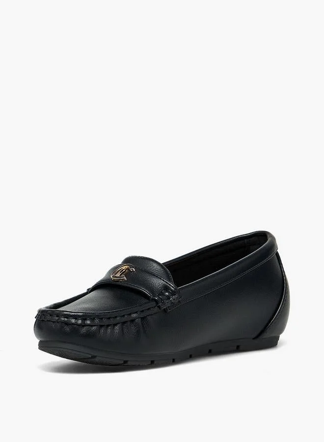 Le Confort BLACK Women Slip-On Loafers for Women | Best Price UAE