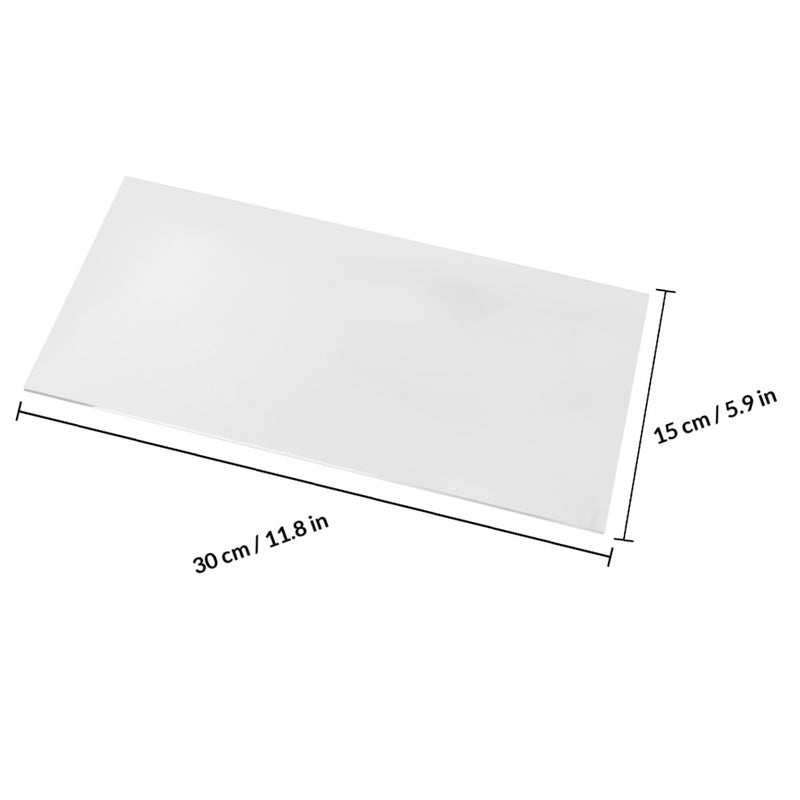 1PC Transparent Sheet Multifunctional Panel for Crafting Project Picture Frame Industry (15x30cm) - Image 2